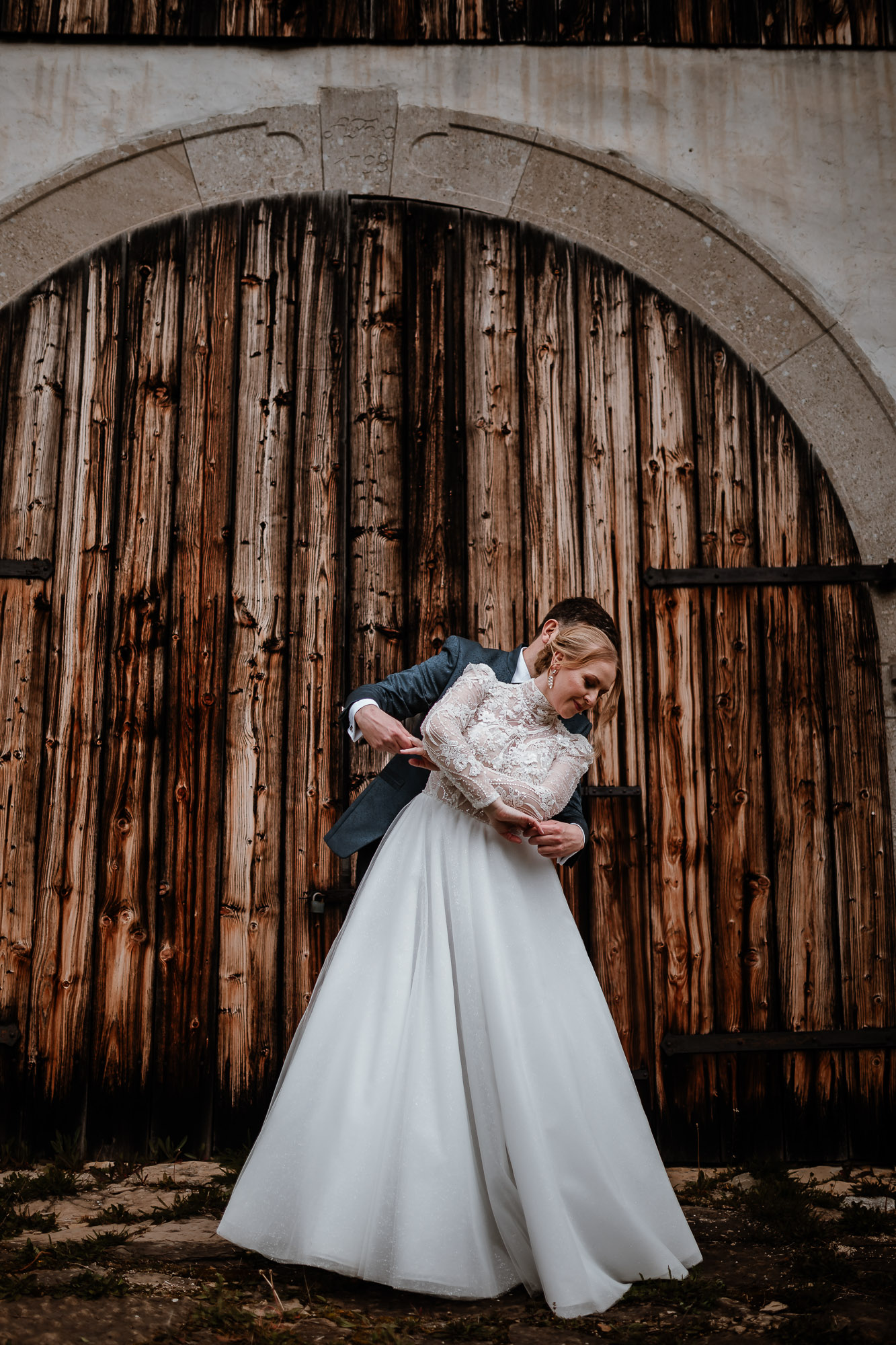 Róbert & Janka drevená brána