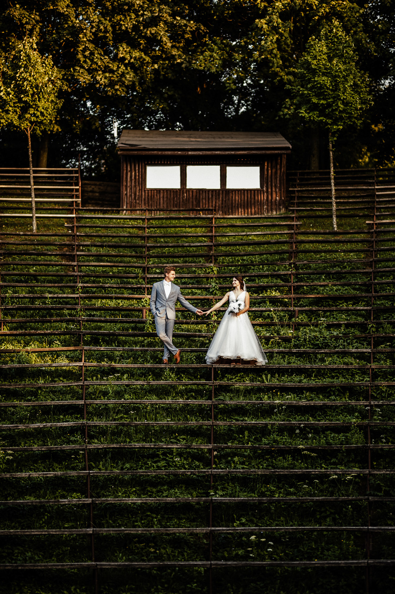 prirodzené svadobné fotografie Trenčianska Turná
