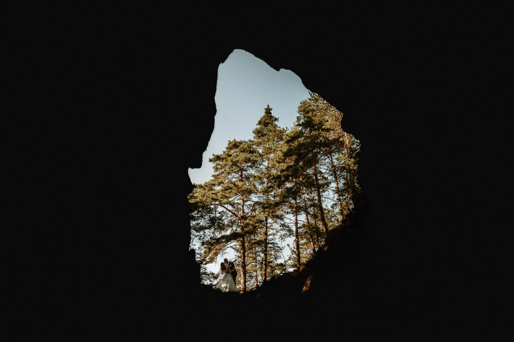 fotograf na svadbu v prostredí Súľovských skál